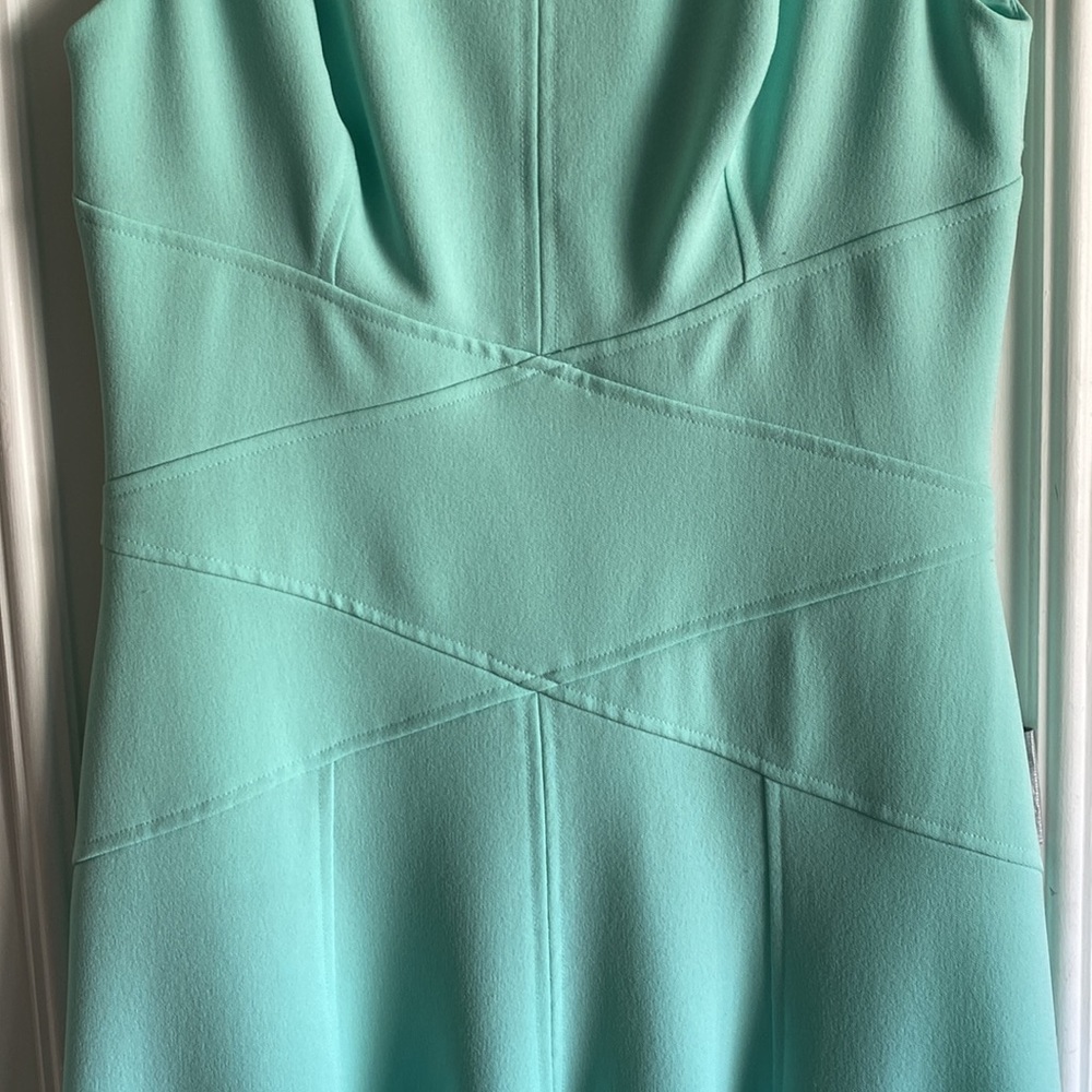 Ralph Lauren sea foam green dress.  EUC.  Size 4. - Picture 3 of 7